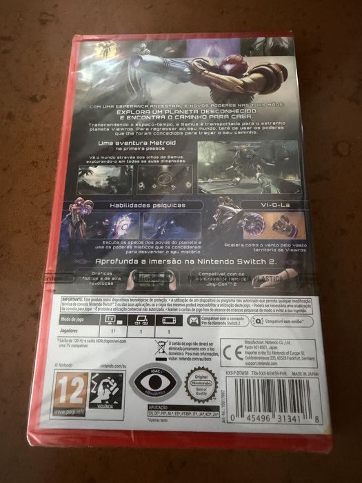 Metroid Prime Switch 2 Selado