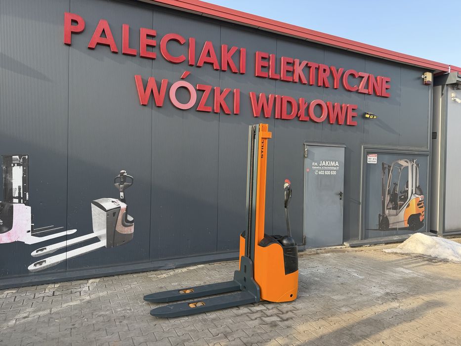 Paleciak elektryczny Still EGV 1200 kg 330 cm wózek Still sztaplarka