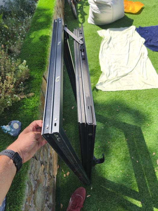 Janela com corte termico e vidro duplo64584404162433122