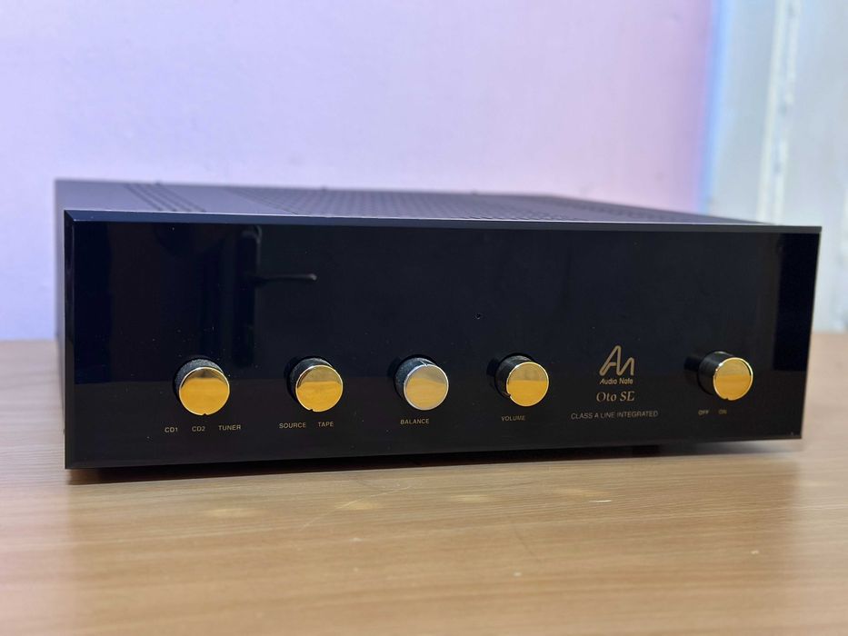Ламповий інтегральний підсилювач Audio Note OTO SE