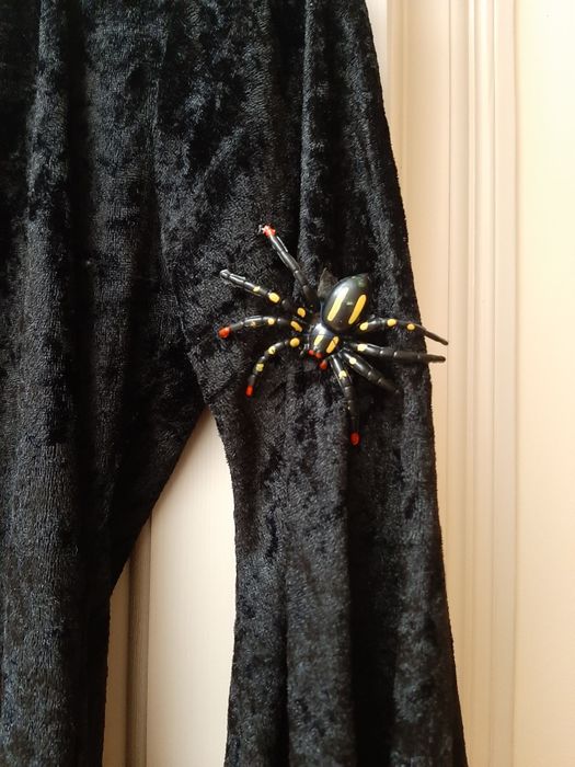 Sukienka wrozki krolowa nietoperzy Halloween bal przebranie