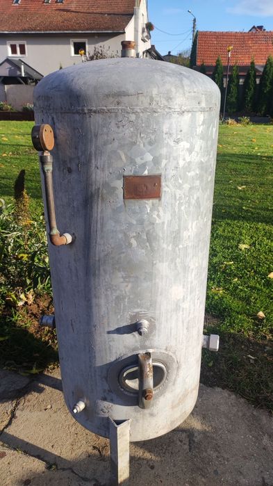 Zbiornik ciśnieniowy 200l ocynk, pionowy, hydrofor