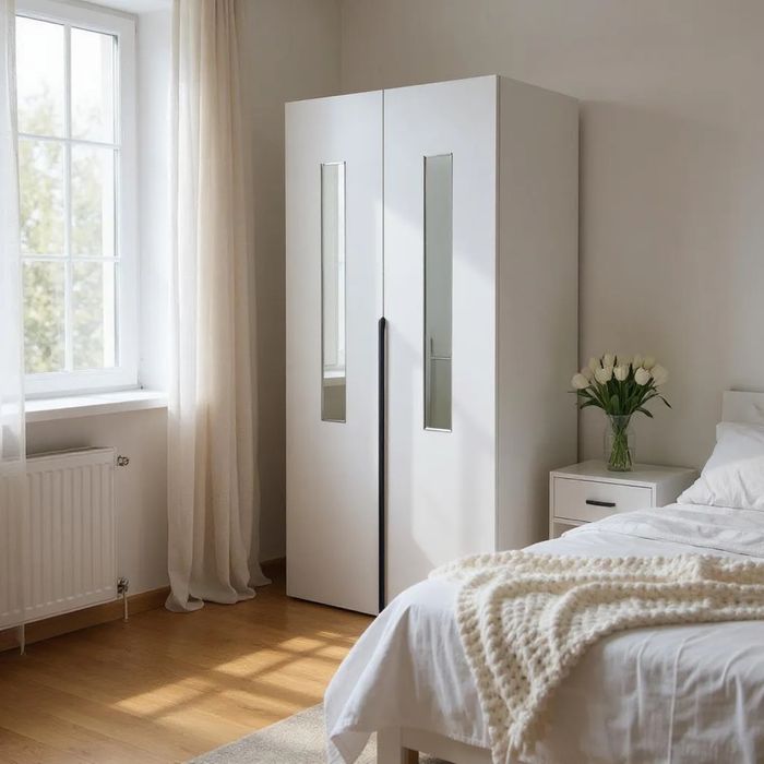 Szafa dwudrzwiowa, nowoczesna, z lustrem, młodzieżowa, dziecięca!!!