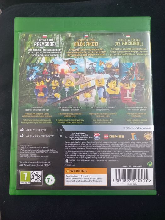 Gra na Xbox  one Ninjagi Movi