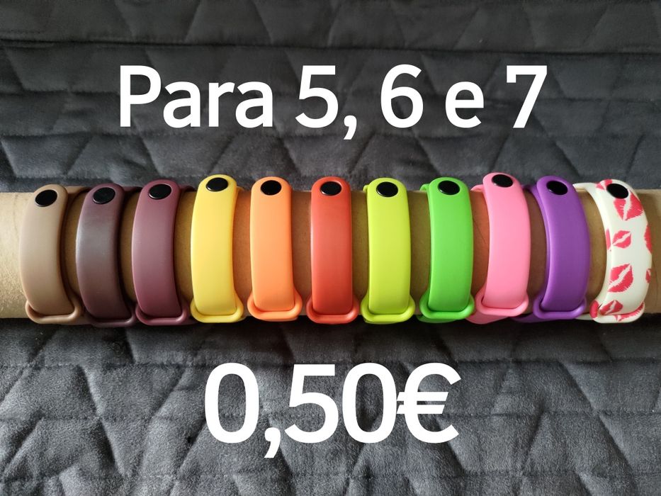 Xiaomi mi band 3, 4, 5, 6 e 7
