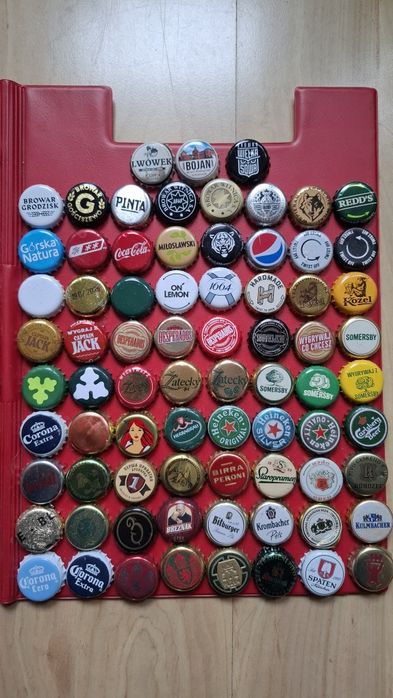 Kapsle starsze nowsze mix 163 szt.