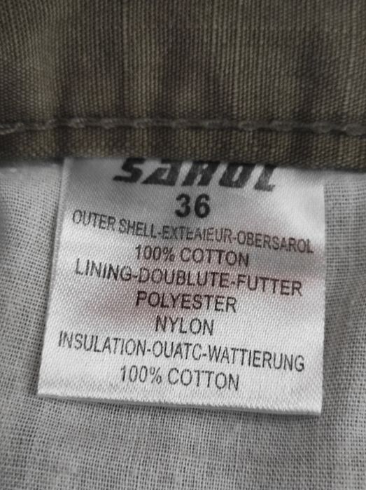 Spodnie męskie Sarol rozmiar 52 ( metka 36 ) 100 % bawełna