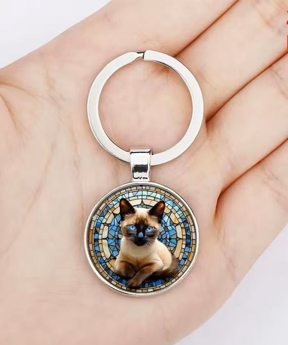 Брелок для ключів " Тайське кошеня".