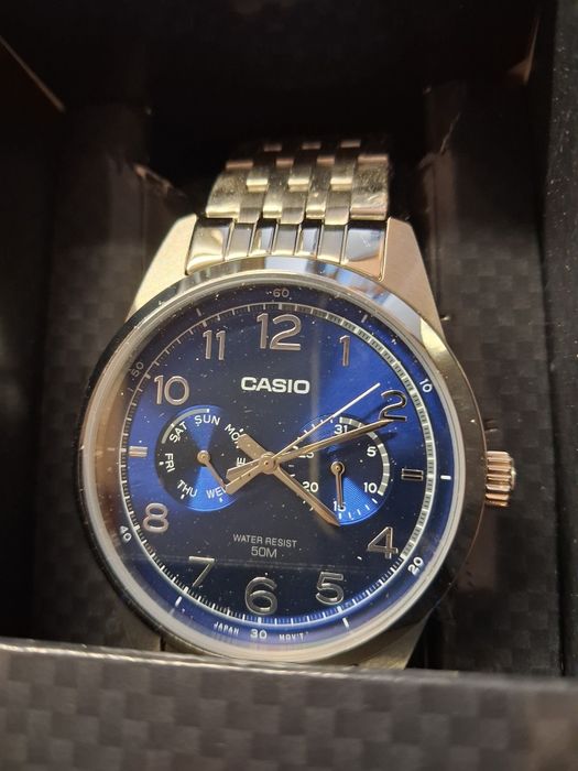 Nowy męski zegarek Casio MTP-E430