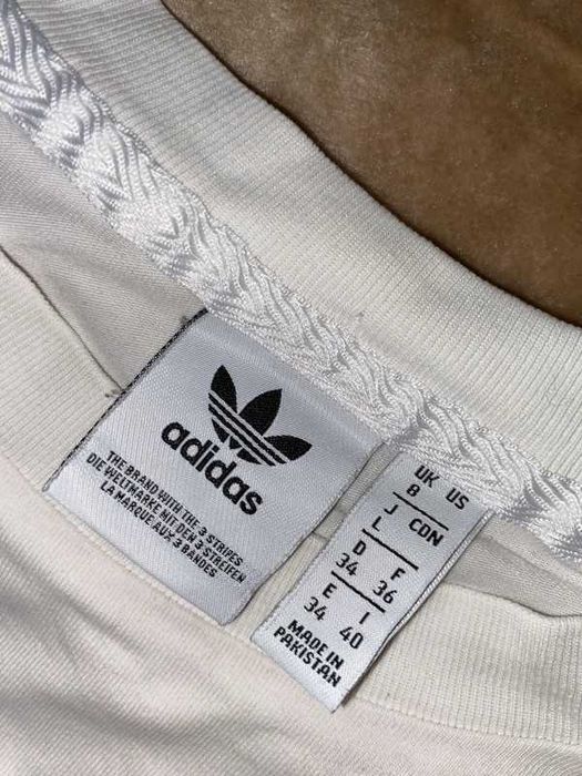 bluzka adidas biała