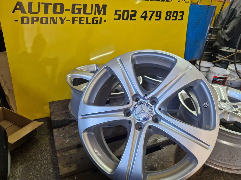 Alufelgi 5x112 18 Mercedes-Benz E-Klasa OE W213 8.0" x 18" ET43 Audi Skoda Seat