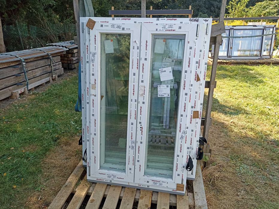 Okno pcv 91/146 białe