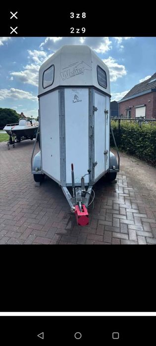 Przyczepa konna, 1,5 konia Weijer