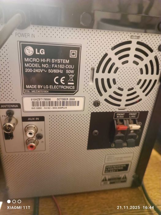 Mikrowieza LG FA 162