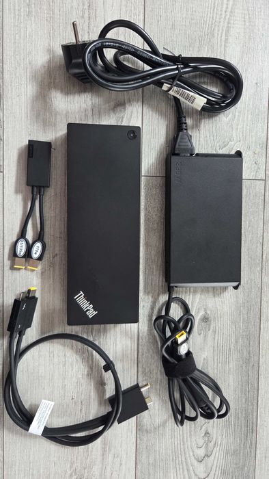 Stacja dokująca Thunderbolt 3.0 gen.2 TYP:40AN do Lenovo Thinpad kompletny zestaw!