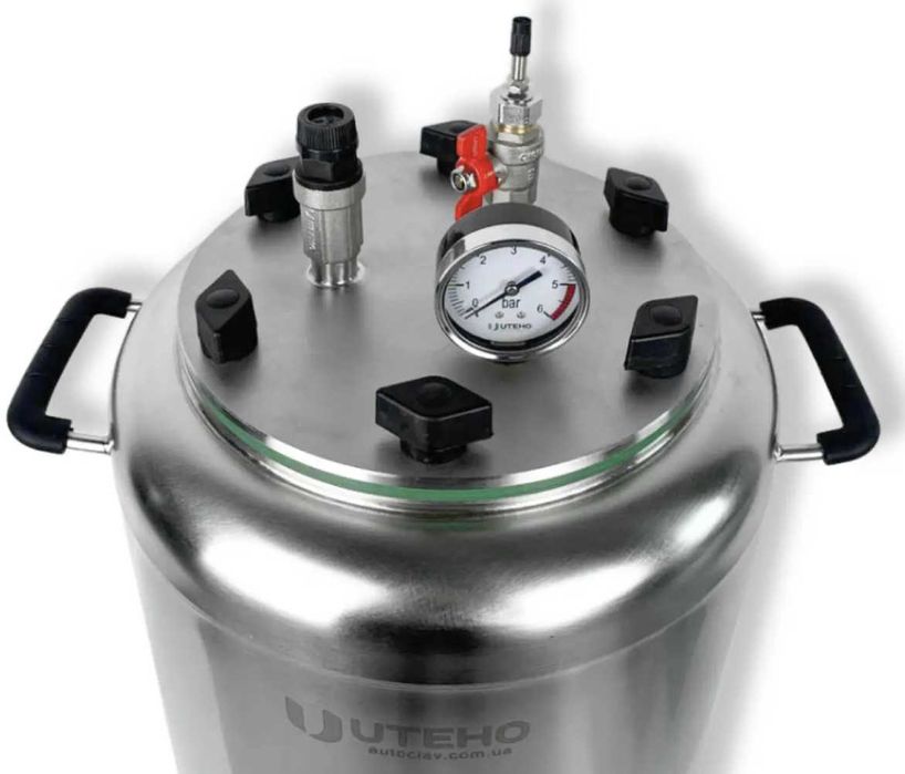 Газовий автоклав з нержавіючої сталі на 24 банки + гарантія+подарунок!