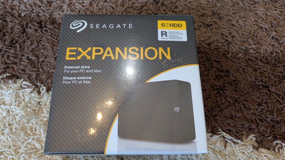 Dysk twardy USB 3 Seagate Expansion 6 TB nowy folia