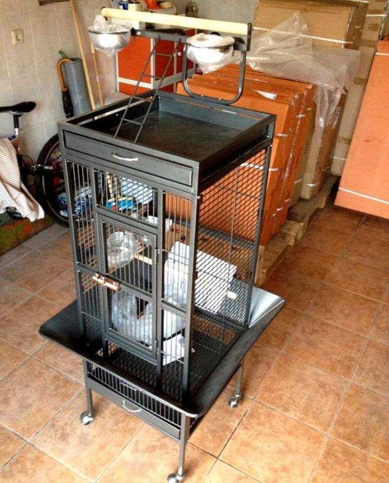 Gaiola Recreio - Papagaio 45,7x45,7x156 cm