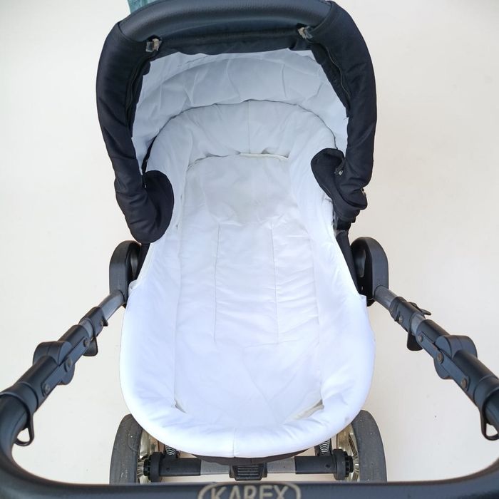 Carrinho de Bebé KAREX com Alcofa + Ovo + Base Isofix