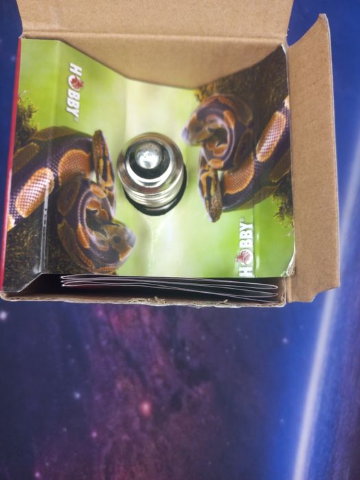 Керамічна інфрачервона лампа 150W E27 для тераріуму (без світла)