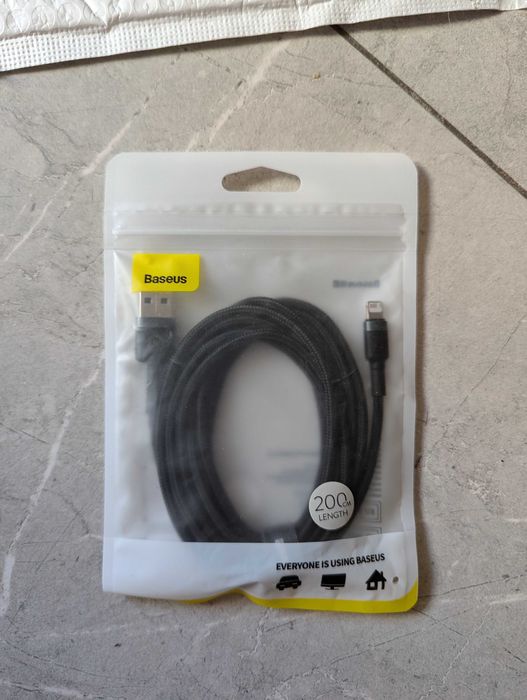 Зарядний шнур Baseus 2 метра провід лайтінг лайтинг USB lighting