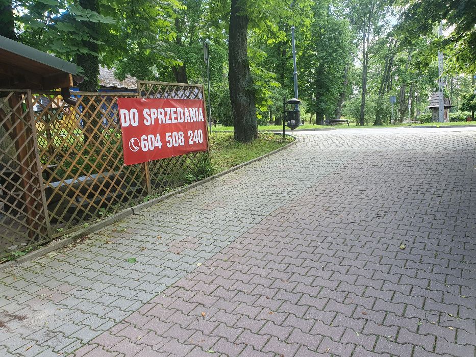 sprzedam lokal użytkowy  Rabka Zdrój w parku z możliwością rozbudowy