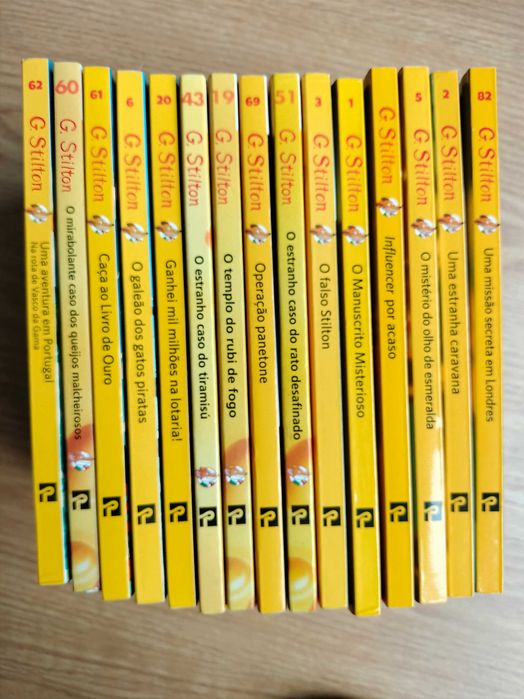 Livros do Geronimo Stilton