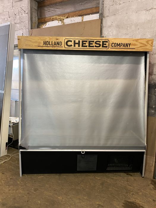 Холодильна горка регал aisberg айсберг 2 метри