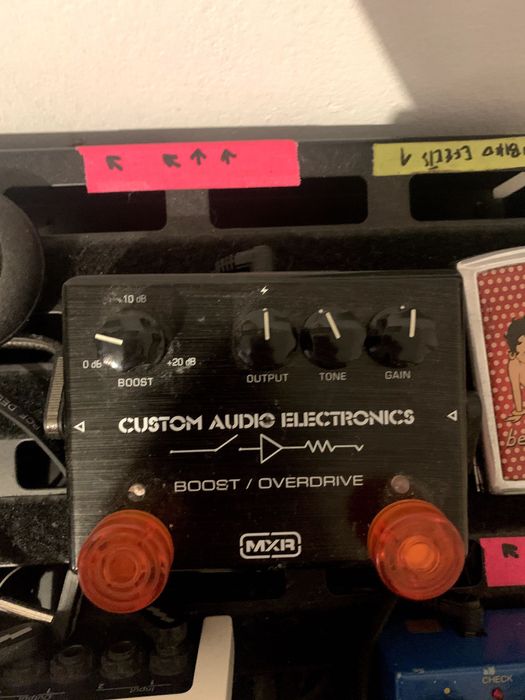 専用　MXR CUSTOM Audio BOOST / OVERDRIVE MXR Custom Audio Electronics Boost/Overdrive - Sky Music
