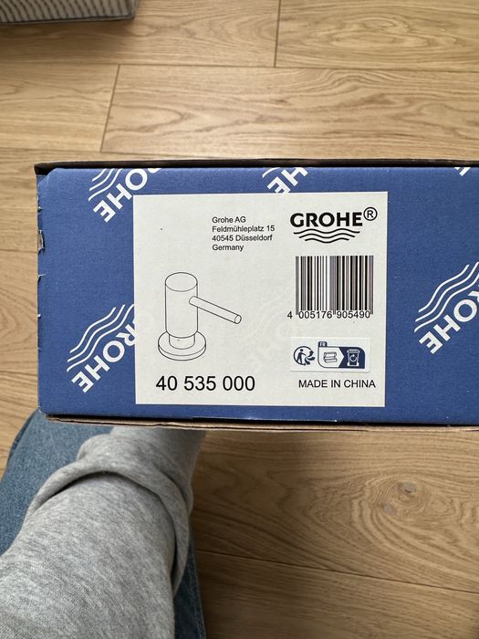 Grohe dozownik do płynu do mycia naczyń mydła chrom