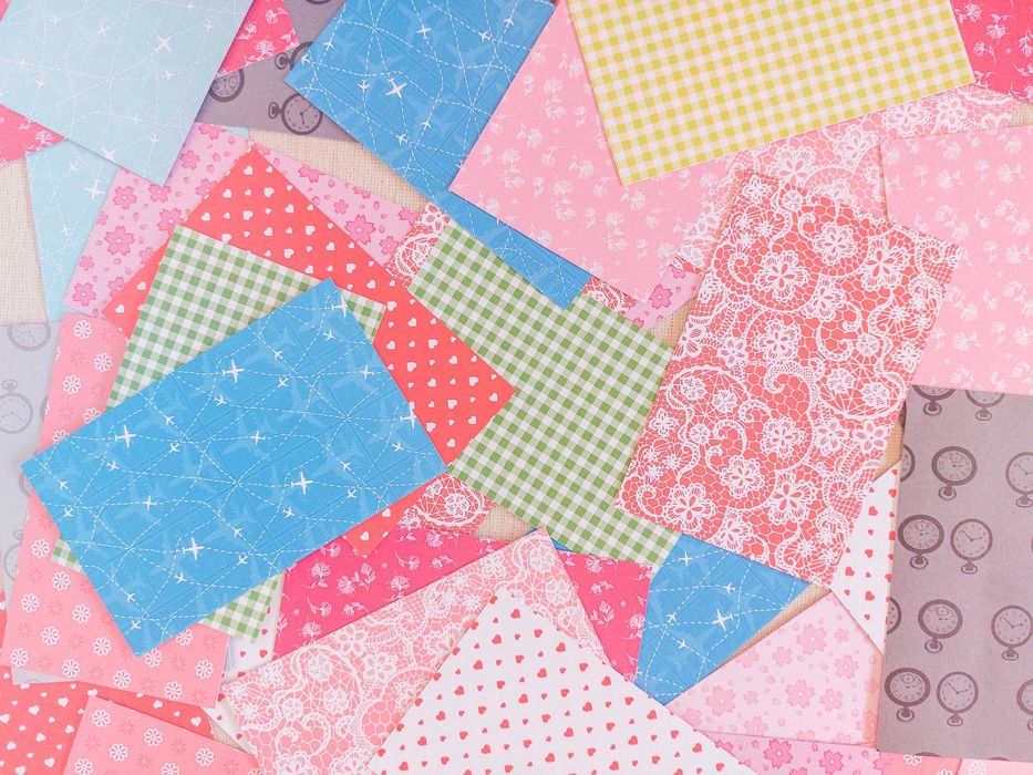 Papel Scrapbook Com Padrões Duplos (20uni) | Junk Journal, Colagem