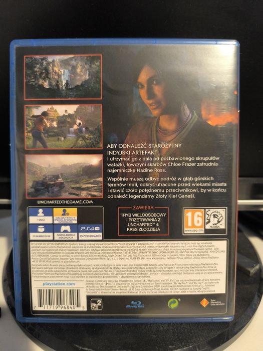 Uncharted zaginione dziedzictwo PL PS4