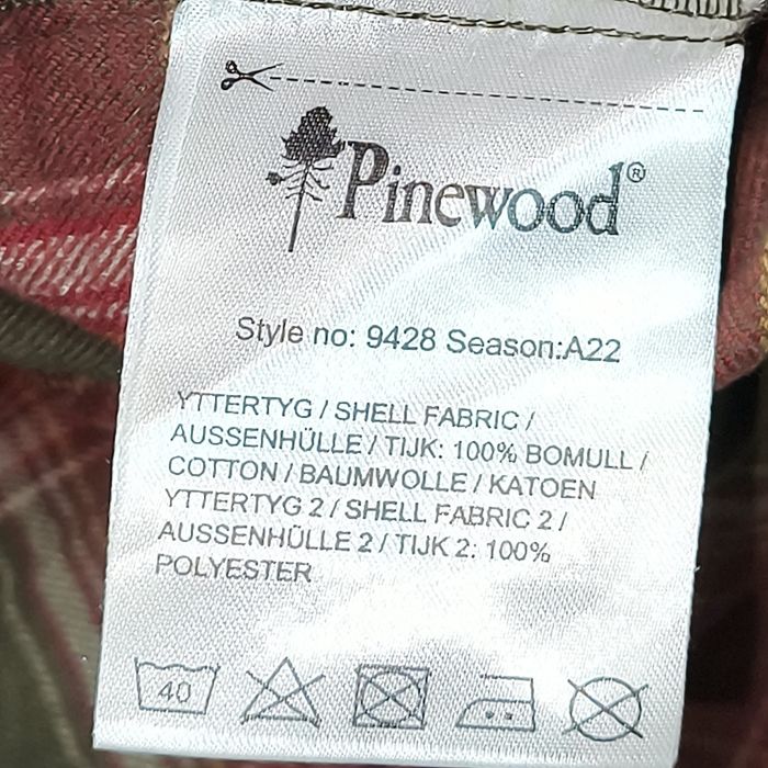 Exclusive Мужская рубаха PINEWOOD LS,байка,охота, рыбалка,58-60.