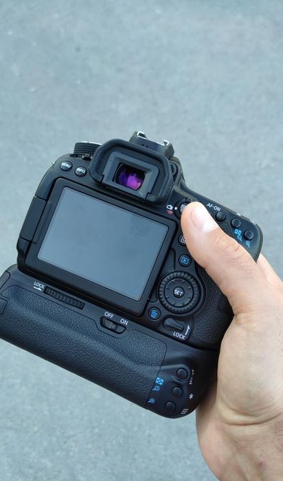 Zestaw Canon 80D + szkła + grip + pudełka