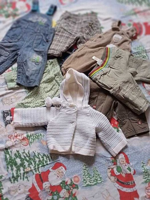 Пакет вещей на мальчика на возраст от  0-6 мес. ( 11 единиц)
