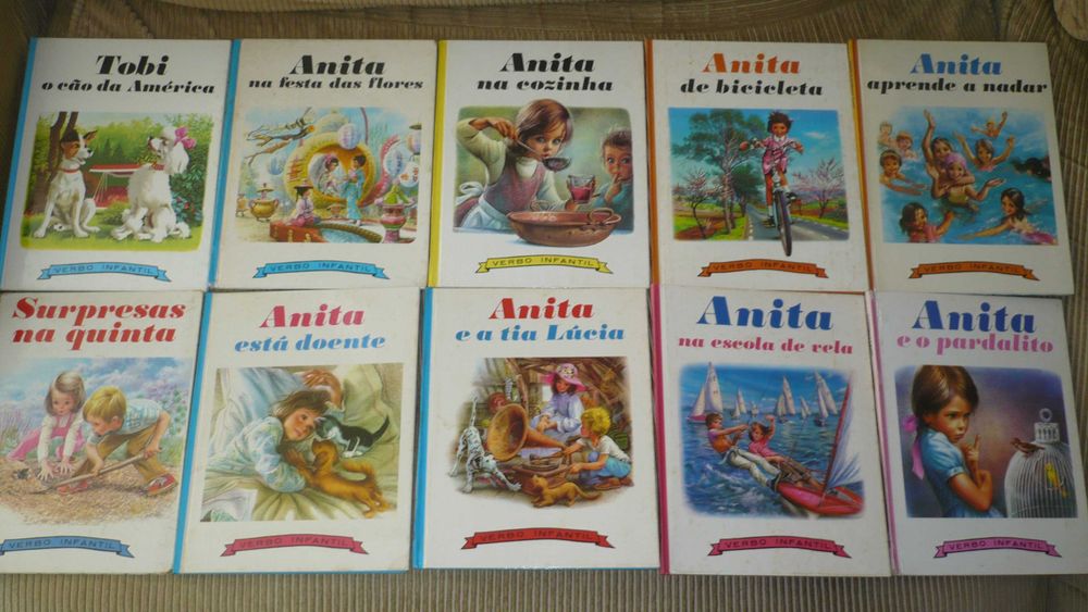 Colecção Livros da Anita - Verbo Infantil - Antigos