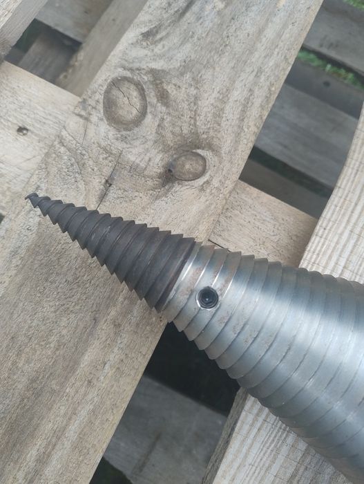 Świder do drewna 100mm + 270mm + Wałek w Rurze