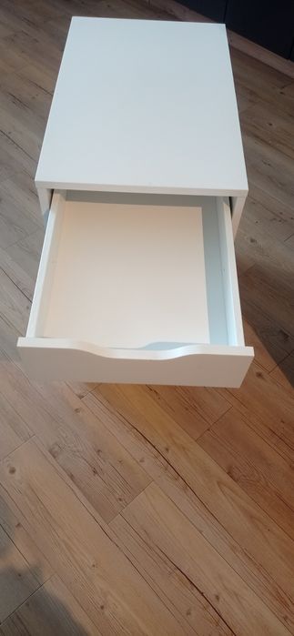 2 x Komoda biała IKEA Alex komoda 5 szuflad 36x70 cm 2 komody