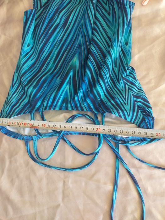 Strój kąpielowy Triumph 36 S niebieski jednoczęściowy