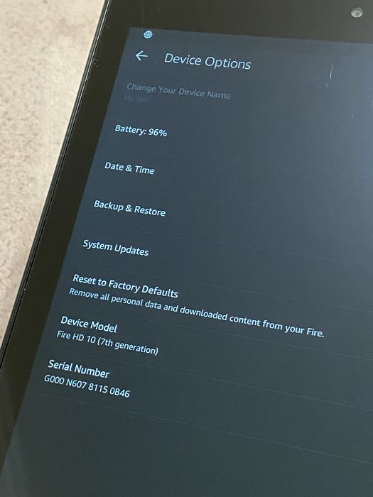 Планшет Amazone Fire 10-7th 32gb