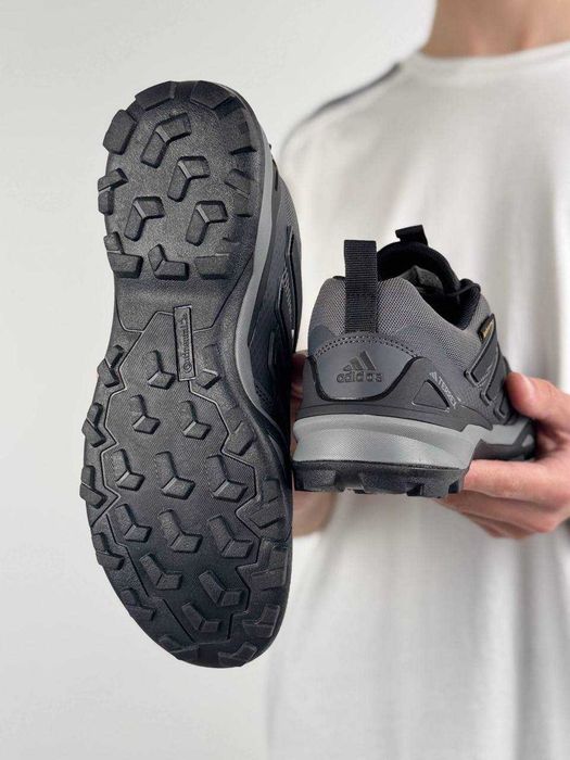 !SALE! Літні кросівки Adidas Terrex Skychaser Dark Grey Black Premium 41 42 43 44 45 сітка