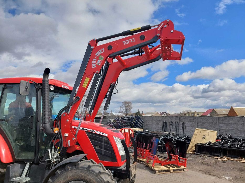Ładowacz czołowy TUR 4 URSUS ZETOR PRONAR MTZ PROXIMA transport Wol-Met