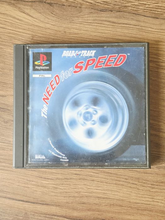 Need for Speed PS1 pierwsze wydanie