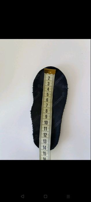 Осенние (ортопедические) кожаные ботинки на девочку (23р.)