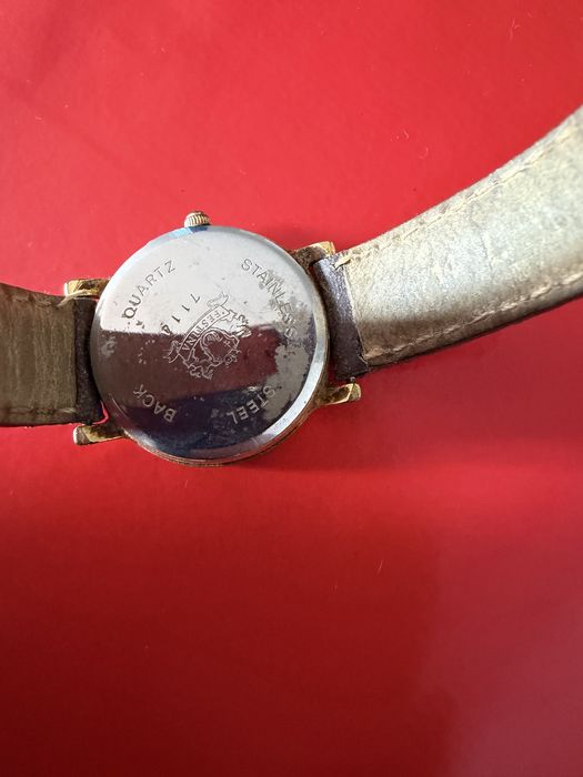 Relógio Festina Quartz clássico dourado (banhado) – vintage