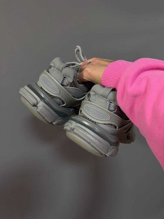 Кросівки Balenciaga Track 3.0 Grey/Olive premium