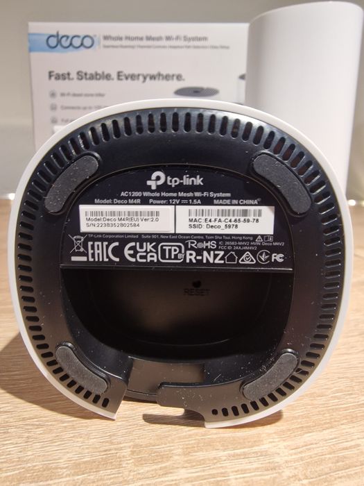 Домашня Mesh Wi-Fi система TP-Link Deco M4 AC1200