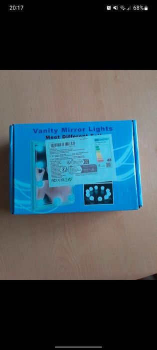 Luzes LED de maquilhagem para espelho