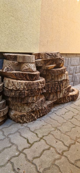 Orzech plastry ( krążki ) z dziurą