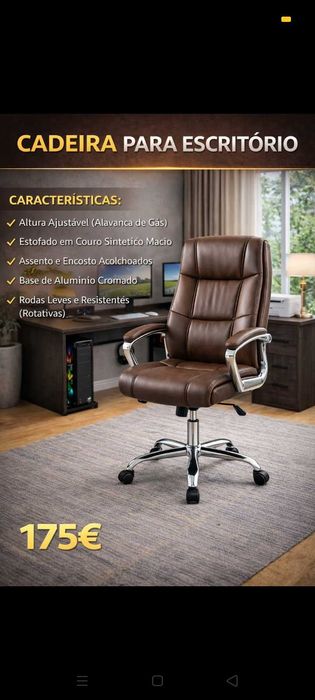 Mesa+cadeira Pro. Oportunidade